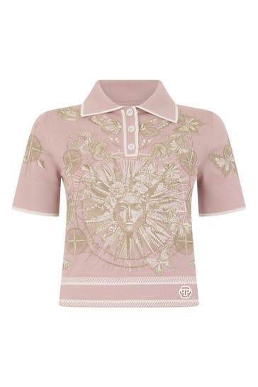 PHILIPP PLEIN Polo-Shirt TATTOO 03 | rose/pink