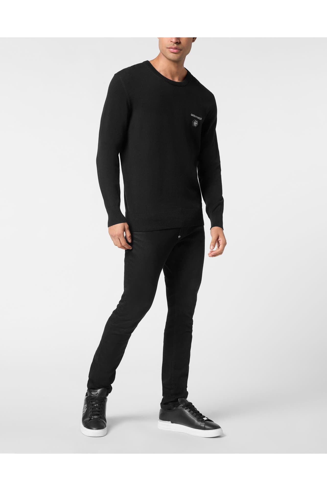 PHILIPP PLEIN Pullover LOVE 02 | black, Bild 1