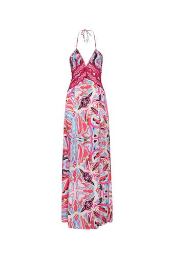 PHILIPP PLEIN Kleid COLORFUL CIRCUS 33 | Fuxia