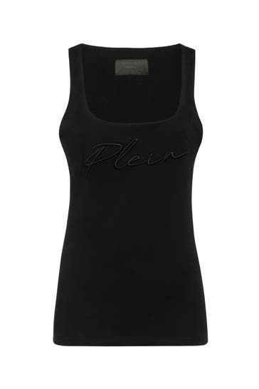 PHILIPP PLEIN Top SIGNATURE 02 | black