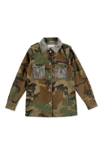 PHILIPP PLEIN Parka CAMOUFLAGE