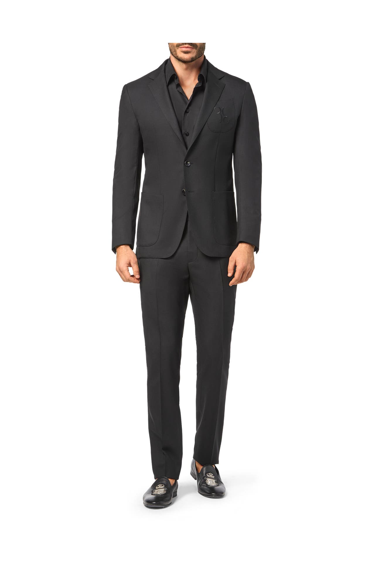 BILLIONAIRE Business-Sakko 02 | black Slim Fit, Bild 1