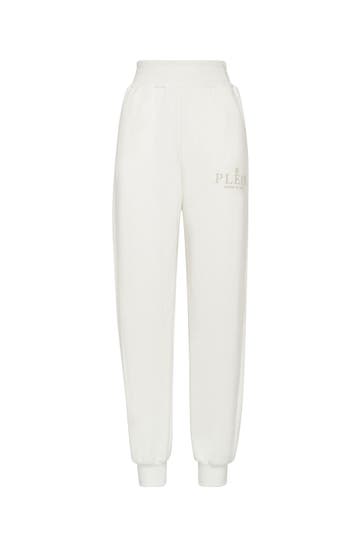 PHILIPP PLEIN Joggpant ICONIC PLEIN 75 | Cream Straight