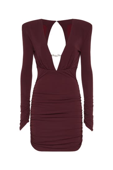 PHILIPP PLEIN Kleid 35 | Bordeaux