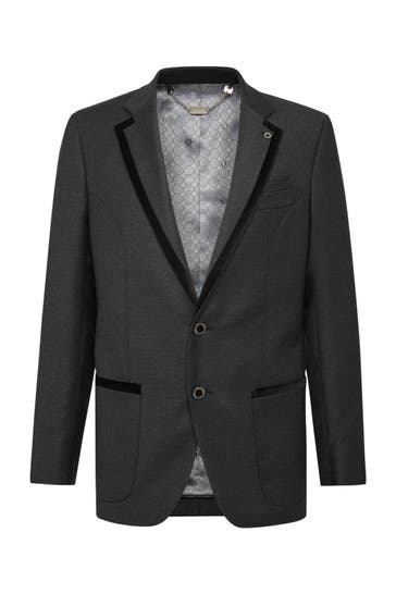 BILLIONAIRE Business-Sakko 72 | darkgrey Slim Fit