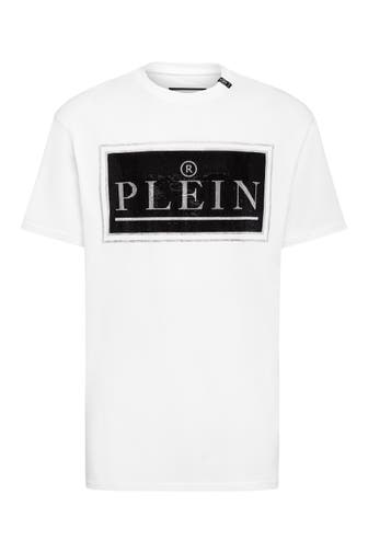 PHILIPP PLEIN Kurzarm-Rundhals-T-Shirt
