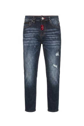 PHILIPP PLEIN Jeans BASIC 07BM | Blue Storm Straight