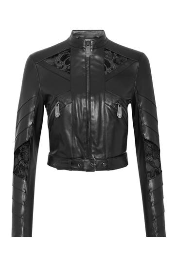 PHILIPP PLEIN Lederjacke 02 | black