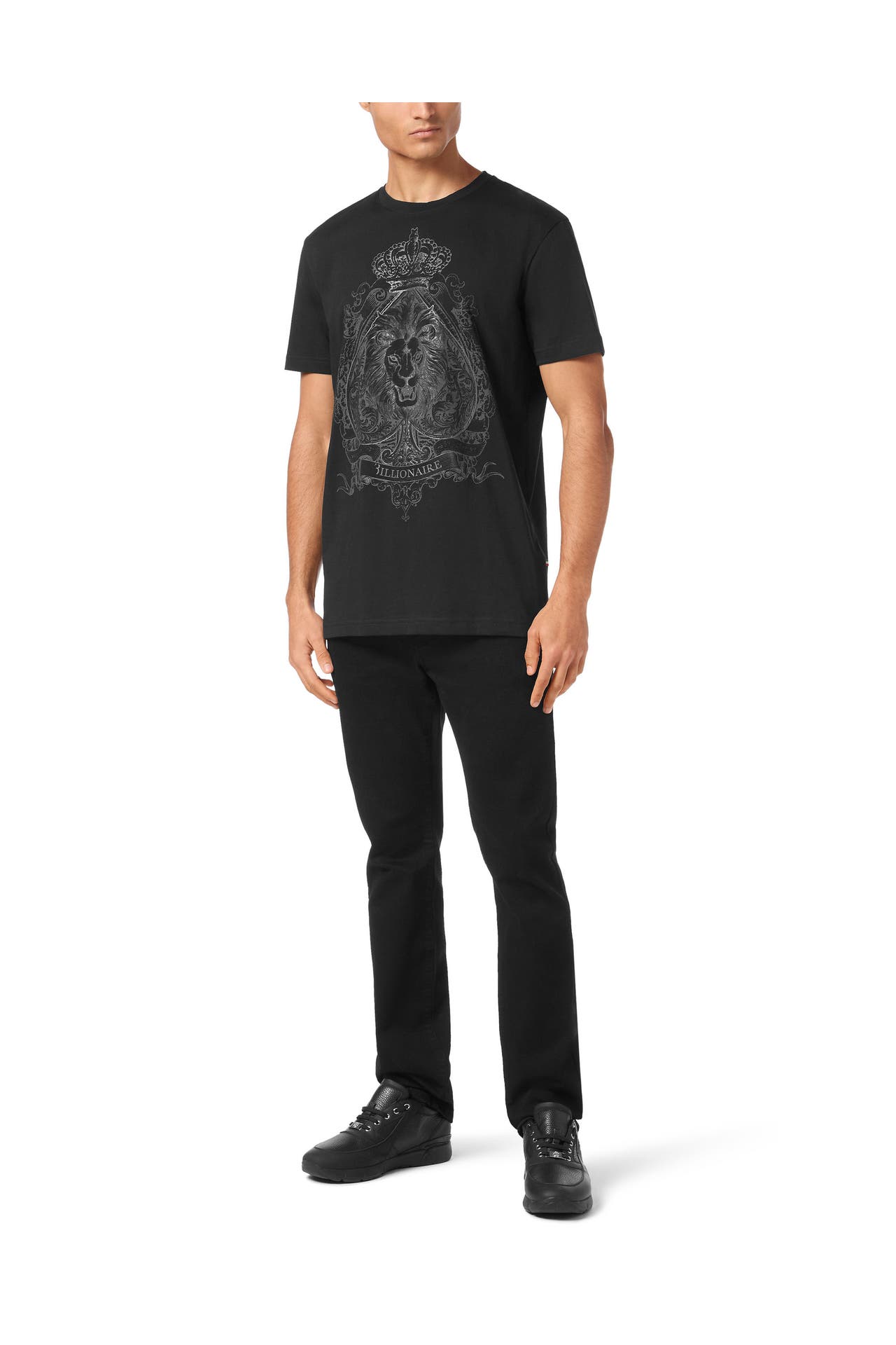 BILLIONAIRE Kurzarm-Rundhals-T-Shirt, Bild 1