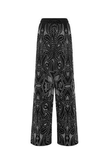 PHILIPP PLEIN Joggpant GOTHIC PLEIN 02 | black Straight