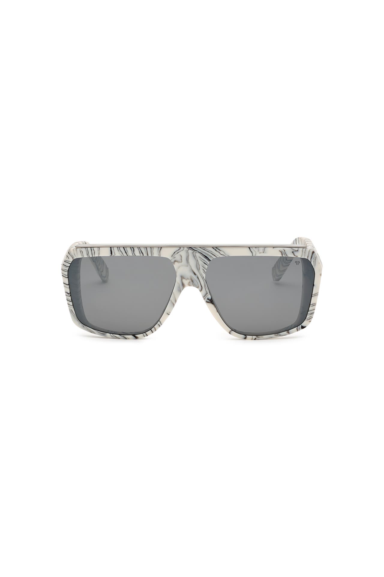 PHILIPP PLEIN Sonnenbrille HEXAGON 0102 | white/black, Bild 1