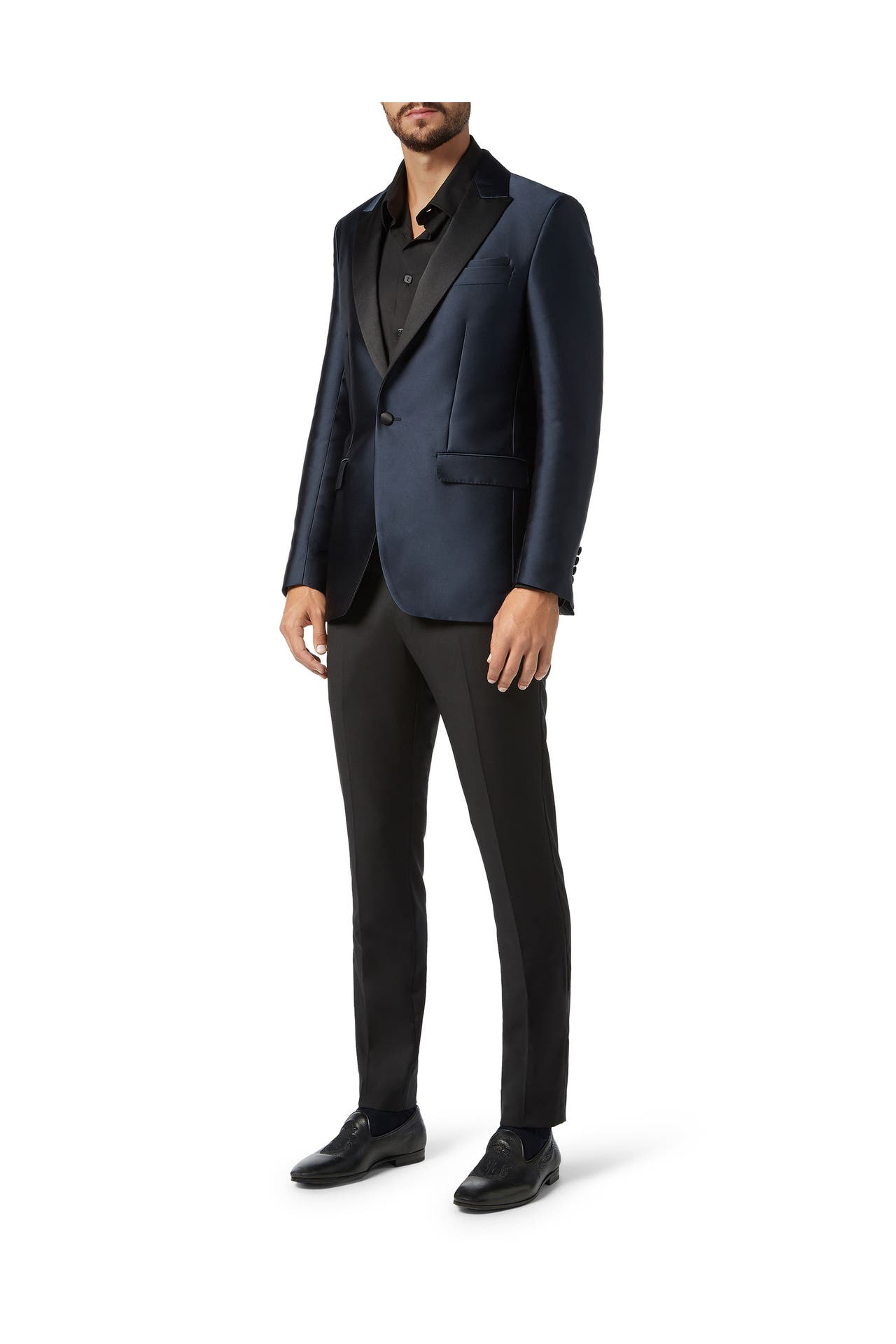 BILLIONAIRE Business-Sakko CREST 14 | darkblue Slim Fit, Bild 1