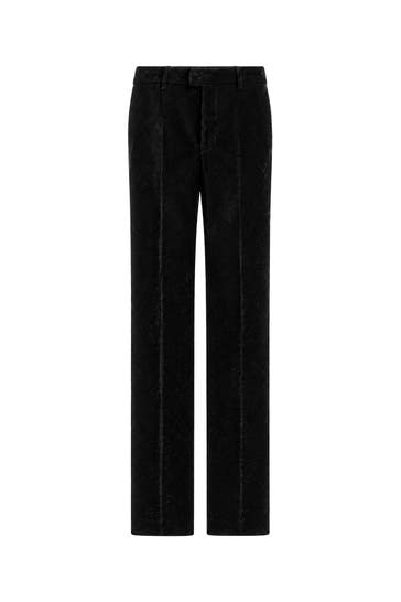 PHILIPP PLEIN Business-Hose GLITTER 02 | black Straight