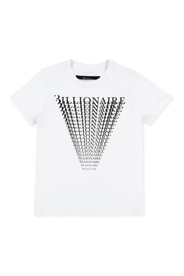 BILLIONAIRE T-Shirt LOGO 01 | white