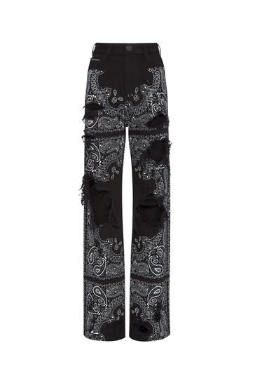 PHILIPP PLEIN Jeans PAISLEY 02 | black Straight