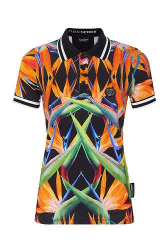 PLEIN SPORT Polo-Shirt 0221 | black/multicolored