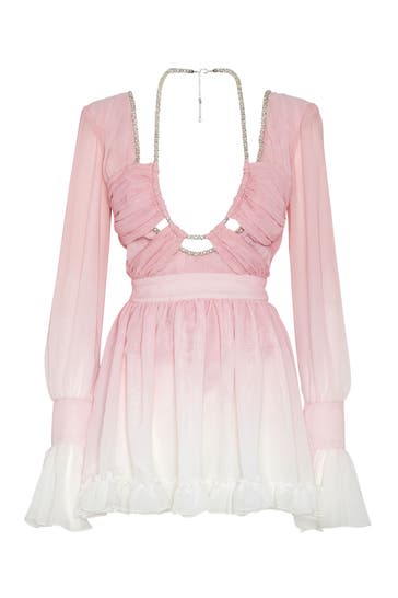PHILIPP PLEIN Kleid DEGRADE 03 | rose/pink