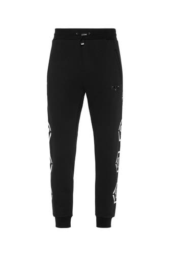PHILIPP PLEIN Sweatpant HEXAGON 02 | black Loose Fit