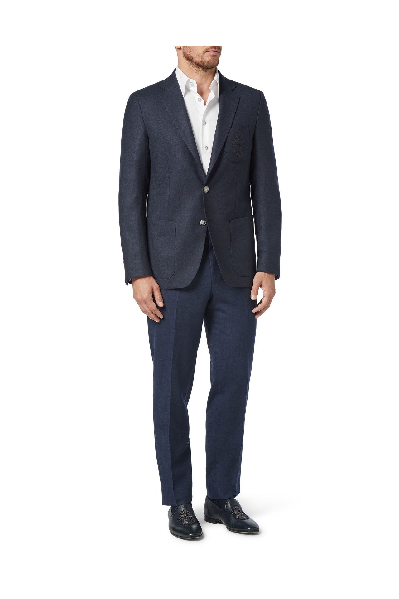BILLIONAIRE Business-Sakko CREST 14 | darkblue Slim Fit, Bild 1