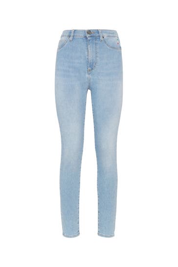 PHILIPP PLEIN Jeans 07LU | LuminousBlue Highwaist
