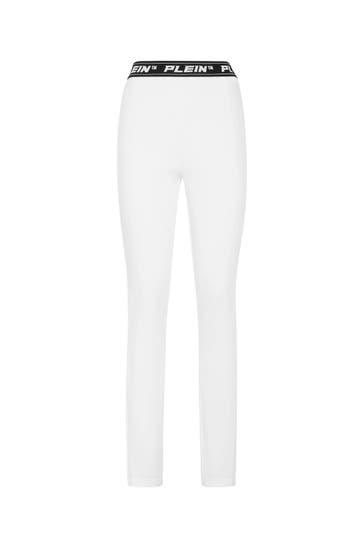 PHILIPP PLEIN Jeans 01 | white Highwaist