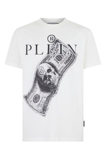 PHILIPP PLEIN Kurzarm-Rundhals-T-Shirt