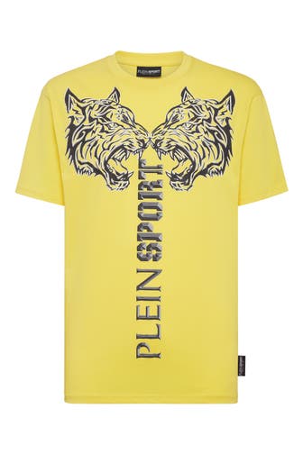 PLEIN SPORT Rundhals-T-Shirt TIGER