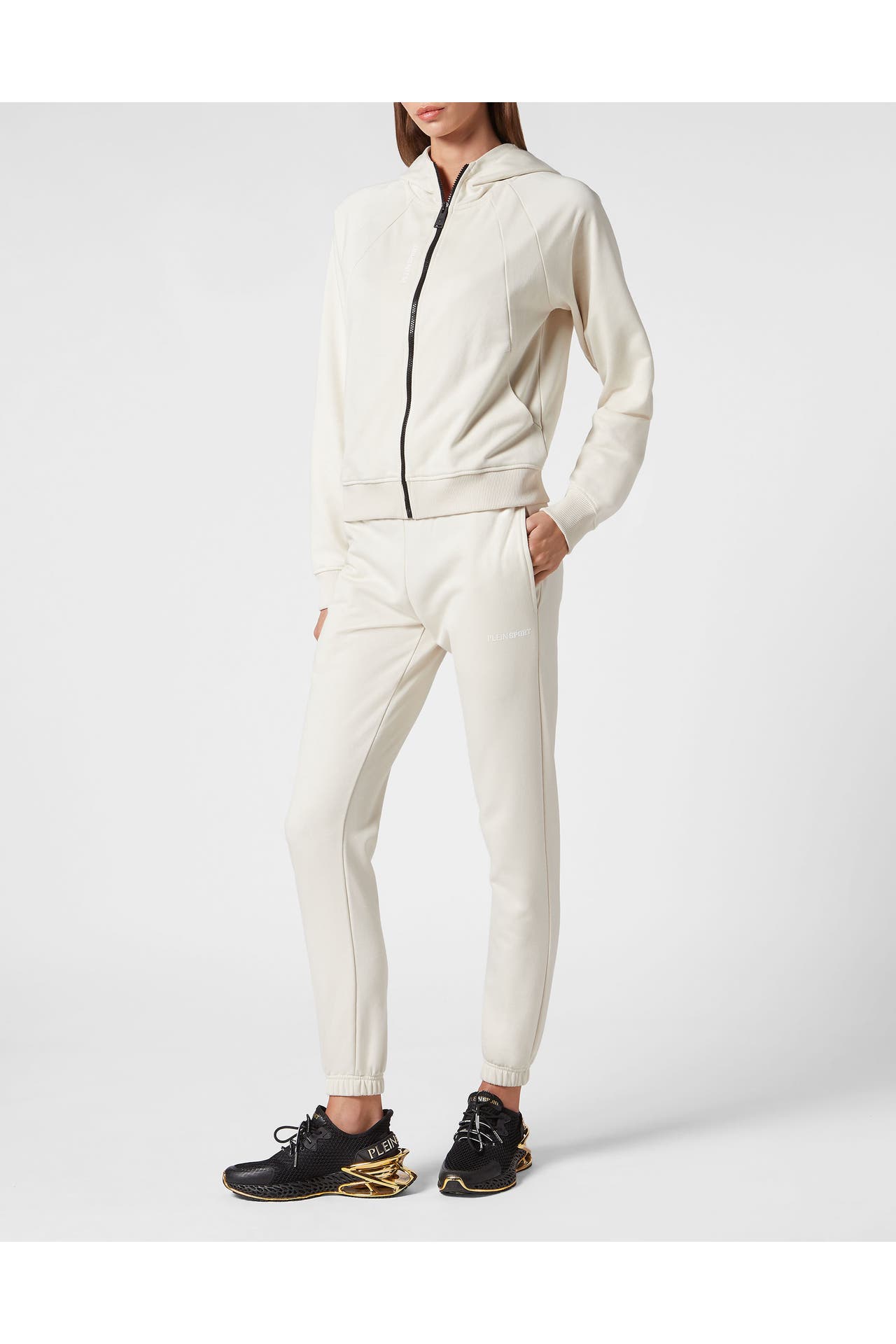 PLEIN SPORT Sweatjacke 06 | beige, Bild 1
