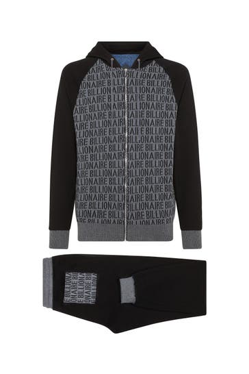 BILLIONAIRE Sweatjacke 0210 | black/grey