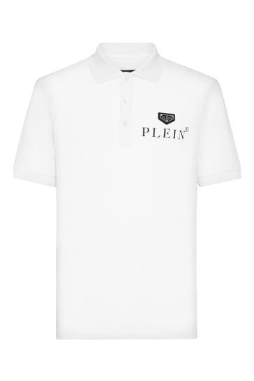 PHILIPP PLEIN Polo-Shirt ICONIC PLEIN 01 | white