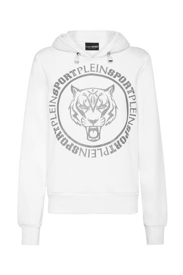 PLEIN SPORT Hoodie TIGER 01 | white