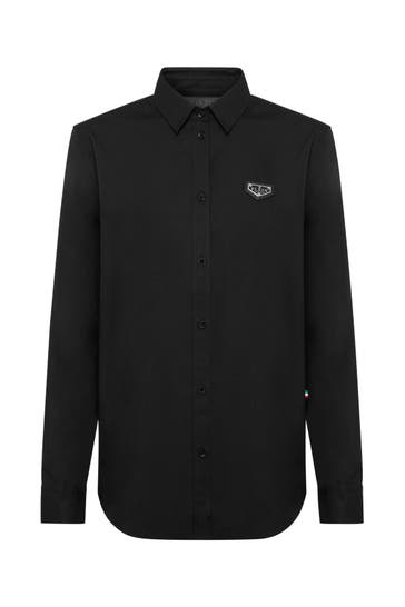 PHILIPP PLEIN Casual-Bluse ICONIC PLEIN 02 | black