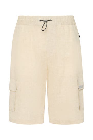 PHILIPP PLEIN Short 06 | beige Wide/ Loose Fit