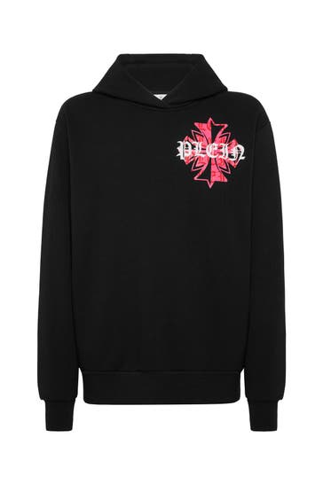 PHILIPP PLEIN Hoodie CREST 02 | black