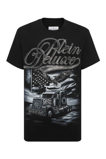 PHILIPP PLEIN T-Shirt Rundhalsausschnitt Ss