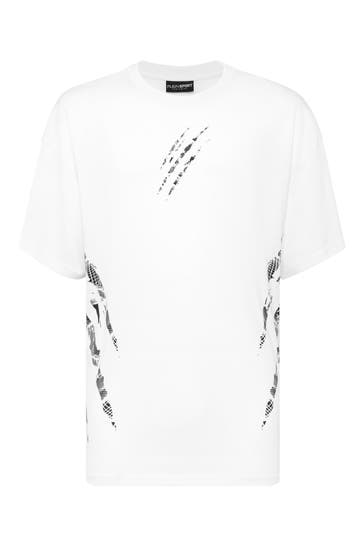 PLEIN SPORT T-Shirt Rundhalsausschnitt