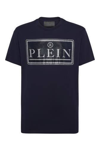 PHILIPP PLEIN Kurzarm-Rundhals-T-Shirt