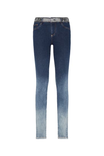 PHILIPP PLEIN Jeans 08UD | CloudyBlue Skinny