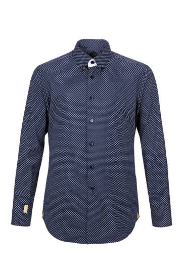 BILLIONAIRE Business-Hemd 08 | middleblue Slim Fit