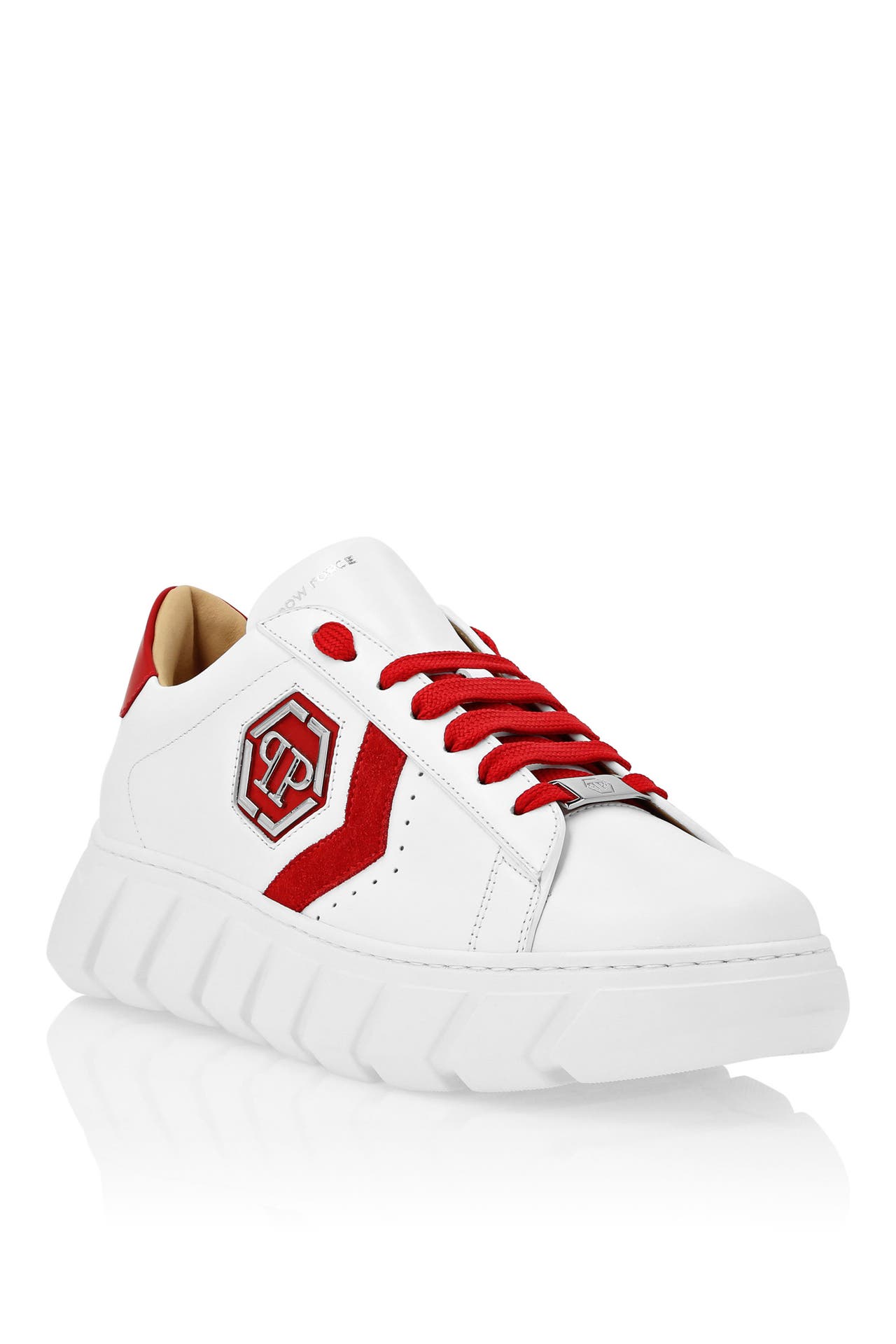PHILIPP PLEIN Sneaker HEXAGON 13 | red, Bild 1