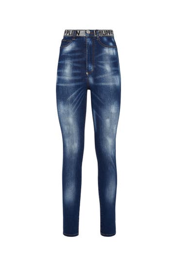 PHILIPP PLEIN Jeans 08HS | BlueShark Highwaist