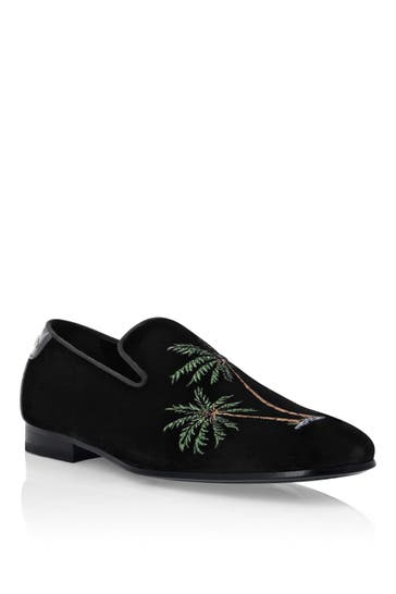 PHILIPP PLEIN Slipper PALMS 02 | black