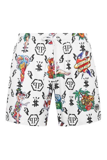 PHILIPP PLEIN Badehose HAWAII