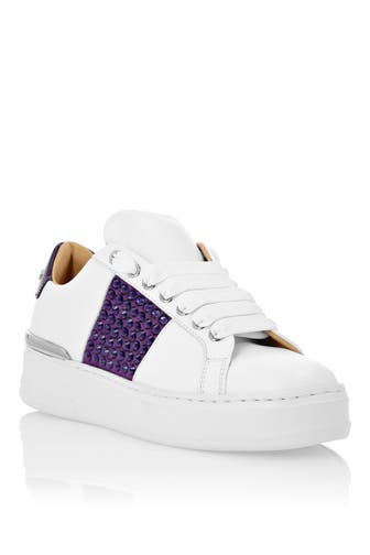 PHILIPP PLEIN Sneaker 0173 | white/purple