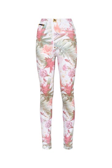 PHILIPP PLEIN Jeans FLOWERS 01SO | SummerSnow Highwaist