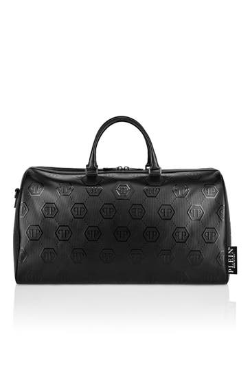 PHILIPP PLEIN Weekender MONOGRAM 0202 | black/black
