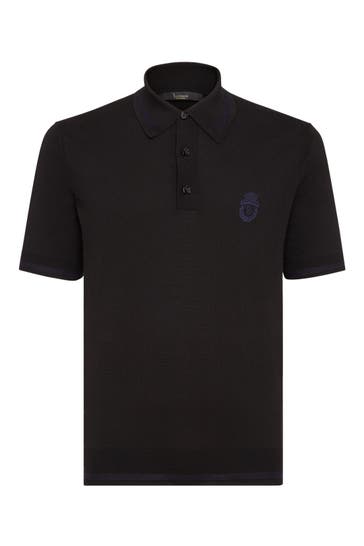 BILLIONAIRE Polo-Shirt CREST 02 | black