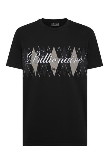 BILLIONAIRE Kurzarm-Rundhals-T-Shirt