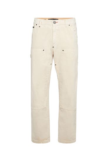 PHILIPP PLEIN Jeans 01WS | White Sand Straight