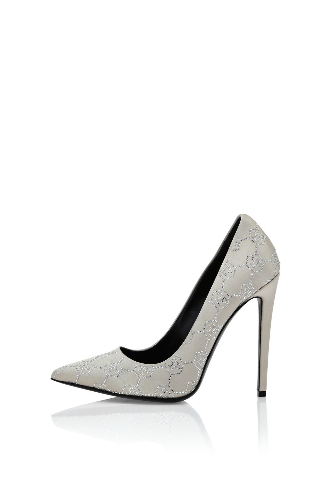 PHILIPP PLEIN High Heels MONOGRAM 06 | beige, Bild 1